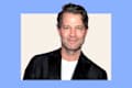 Nate Berkus headshot graphic with blue frame.