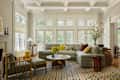 Living room decorated with items from Anthropologie's Fall 2026 collection