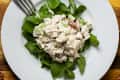 Dolly Parton's Pecan Chicken Salad on a plate