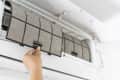 Cleaning the air conditioner filter