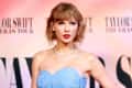 LOS ANGELES, CALIFORNIA - OCTOBER 11: Taylor Swift attends "Taylor Swift: The Eras Tour" Concert Movie World Premiere at AMC The Grove 14 on October 11, 2023 in Los Angeles, California. (Photo by Matt Winkelmeyer/Getty Images)