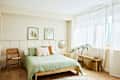 Interior of bedroom with furniture