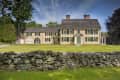 Old new england colonial home dating from 1735 in Concord, Massachusetts, USA