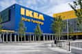 RICHMOND, BC, CANADA - MAY 30, 2013: IKEA Richmond store on May 30, 2013. Founded in Sweden in 1943, Ikea is the world's largest furniture retailer.