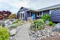 Tacoma, WA, USA - May 23, 2022: Modern residential front exterior
