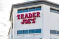 Raleigh, North Carolina USA-11 16 2022: Trader Joe's is a Specialty Grocery Store Chain Based in California.