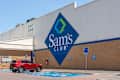 Sam's Club logo, Sams club wholesale superstore facade, Guadalajara, Jalisco, June 24, 2024.