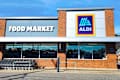 Aldi Grocery Store in Fayetteville, North Carolina, USA, December 16, 2024