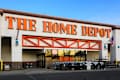 Bothell, WA, USA - January 26, 2025; Facade with brand sign at The Home Depot store