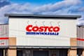 Brentwood, California 3-6-24: Exterior Images of the newly built Costco Wholesale In Brentwood, California a day before the grand opening