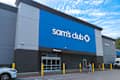 Raleigh, North Carolina - May 22 2025: Sams Club Storefront Brand Logo Display