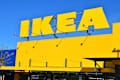 May 1, 2026, Örebro, Sweden. IKEA store sign.