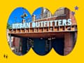 Richmond, Virginia, USA - July 27, 2025: exterior of Urban Outfitters store showing entrance and sign at Short Pump mall