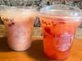 Mango Dream and Mango Strawberry Refresher