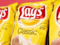 Los Angeles, California, United States - 09-04-2019: A view of several small bags of Lays Classic Potato Chips on shelf at a convenient store.