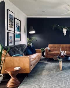 Warm Industrial Apartment Therapy