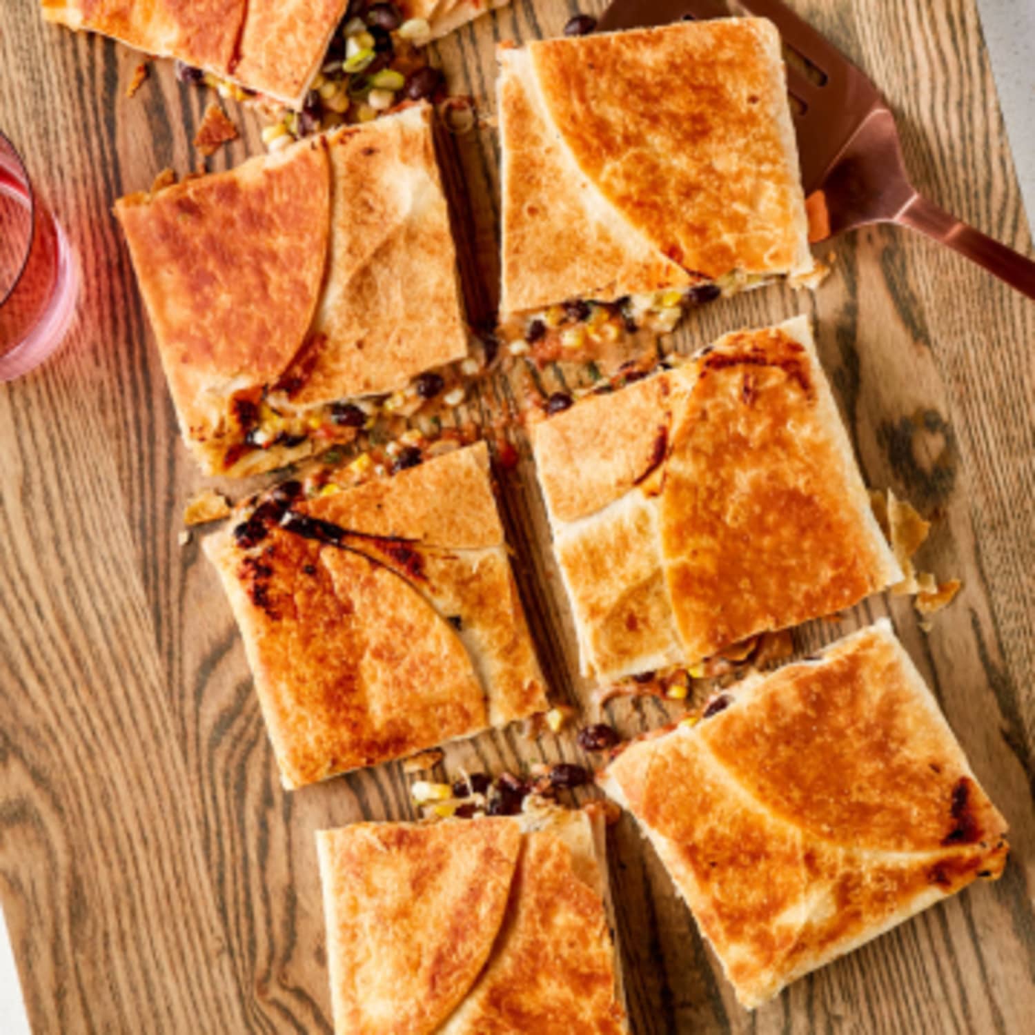 Recipe Sheet Pan Ranch Quesadillas Kitchn
