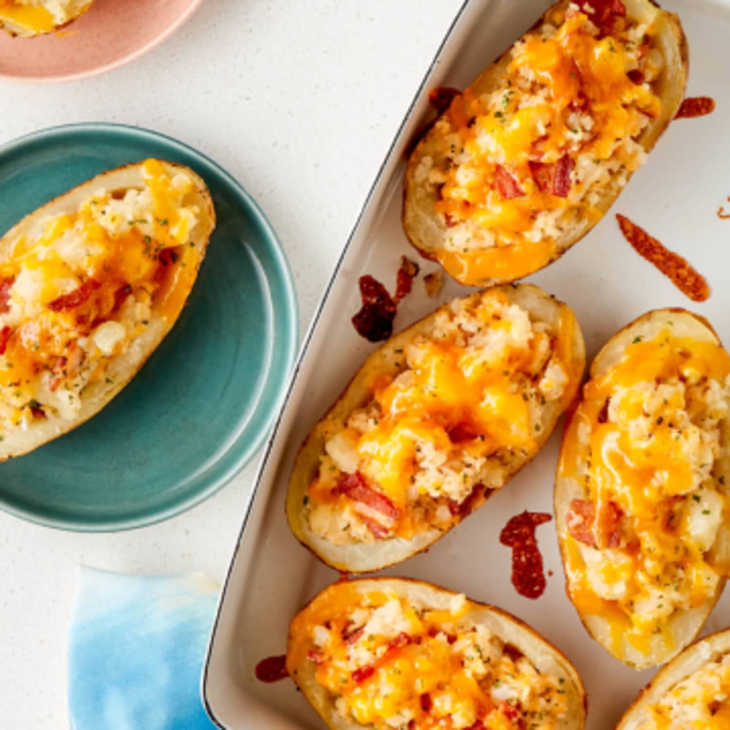 Twice Baked Potatoes Ina Garten Twice 2020 Diced cooked bacon or ham would be a delicious addition here! twice baked potatoes ina garten twice