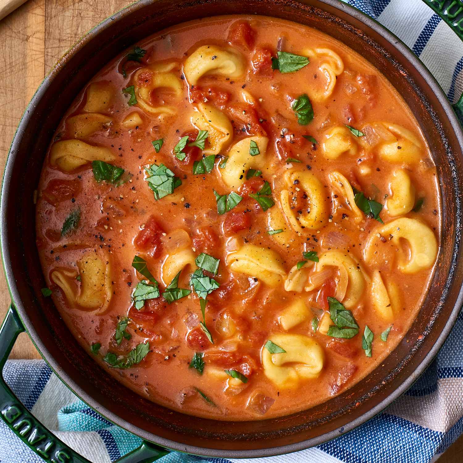 Tomato Tortellini Soup