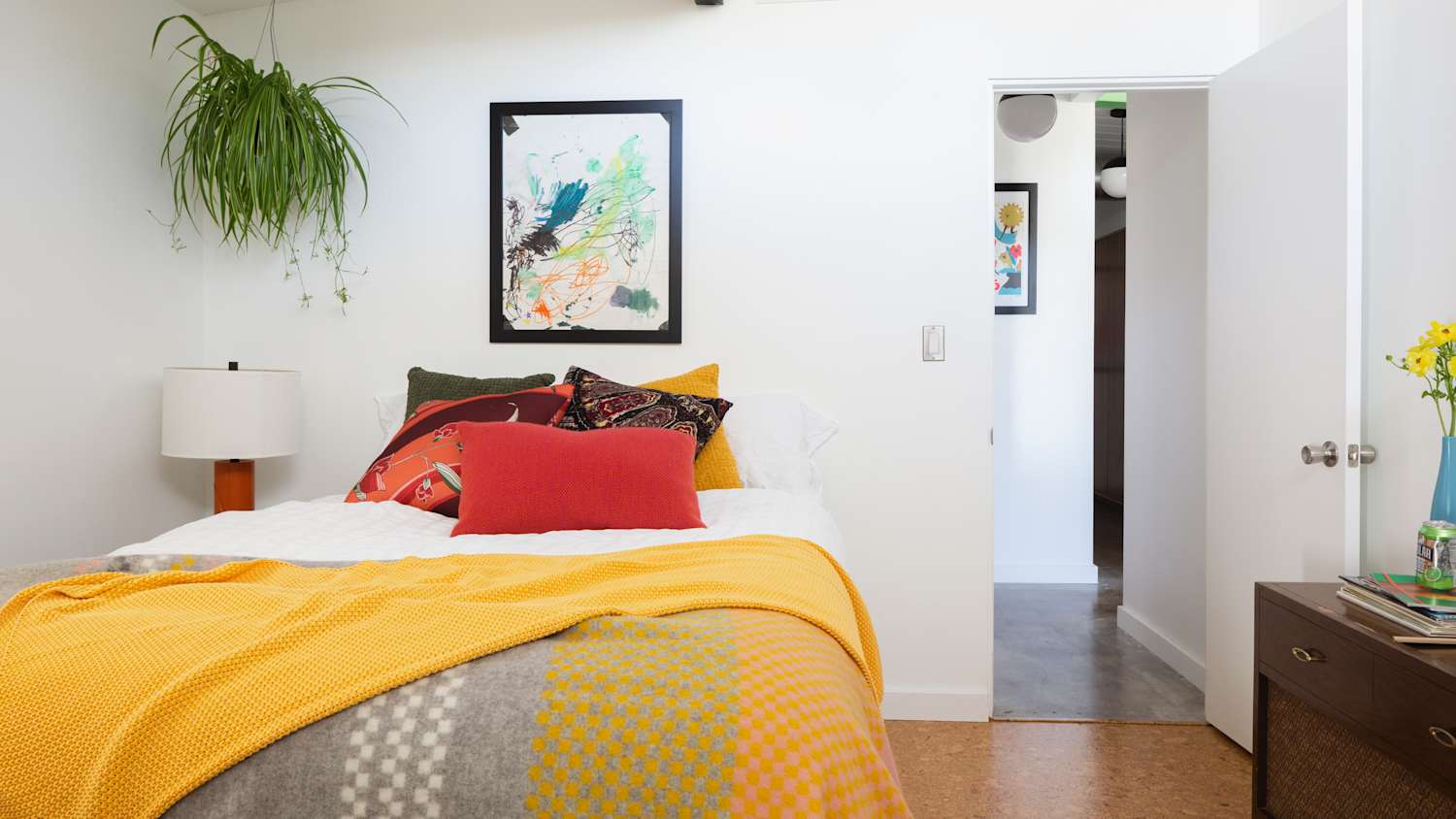 Temporary smart home setup for renters with smart lighting in apartment