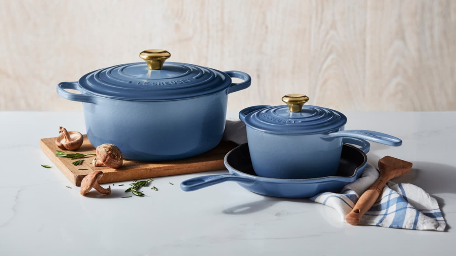 The Prettiest Pastel Cookware That Looks A Lot Like Le Creuset