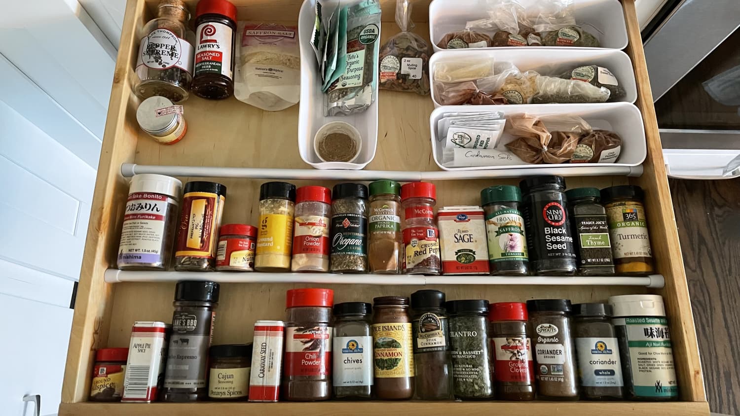 Spice Collection + Organization - A Beautiful Mess