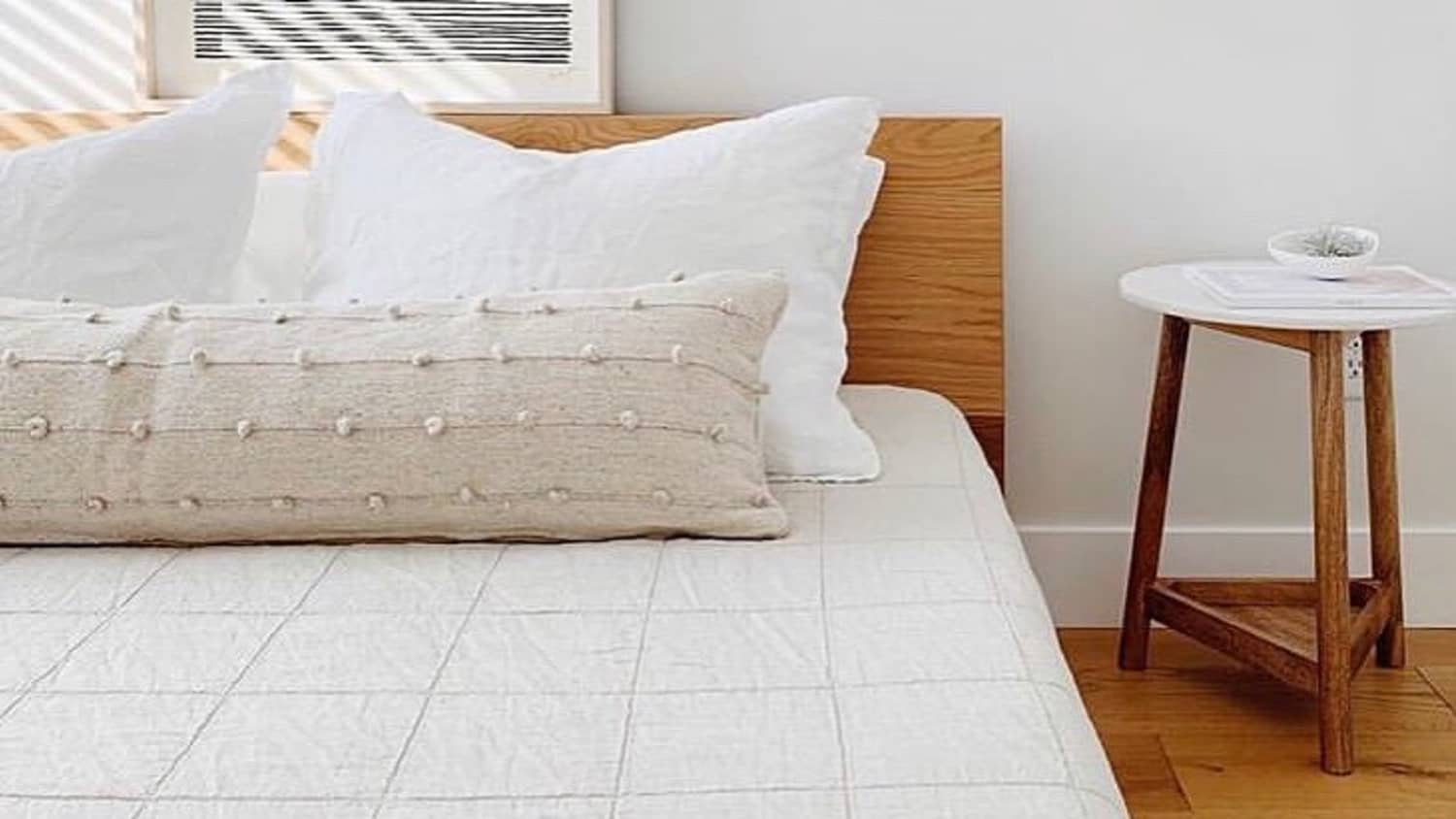 11 Long Lumbar Pillows For A Stylish Bed Apartment Therapy