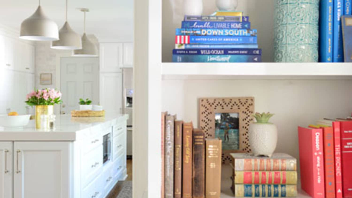 How To Add Built In Bookshelves Around Doors In Your Home