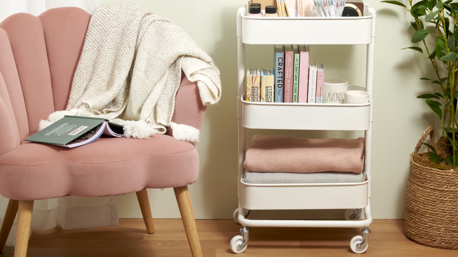 How to Use the IKEA RÅSKOG Utility Cart in Every Room Apartment