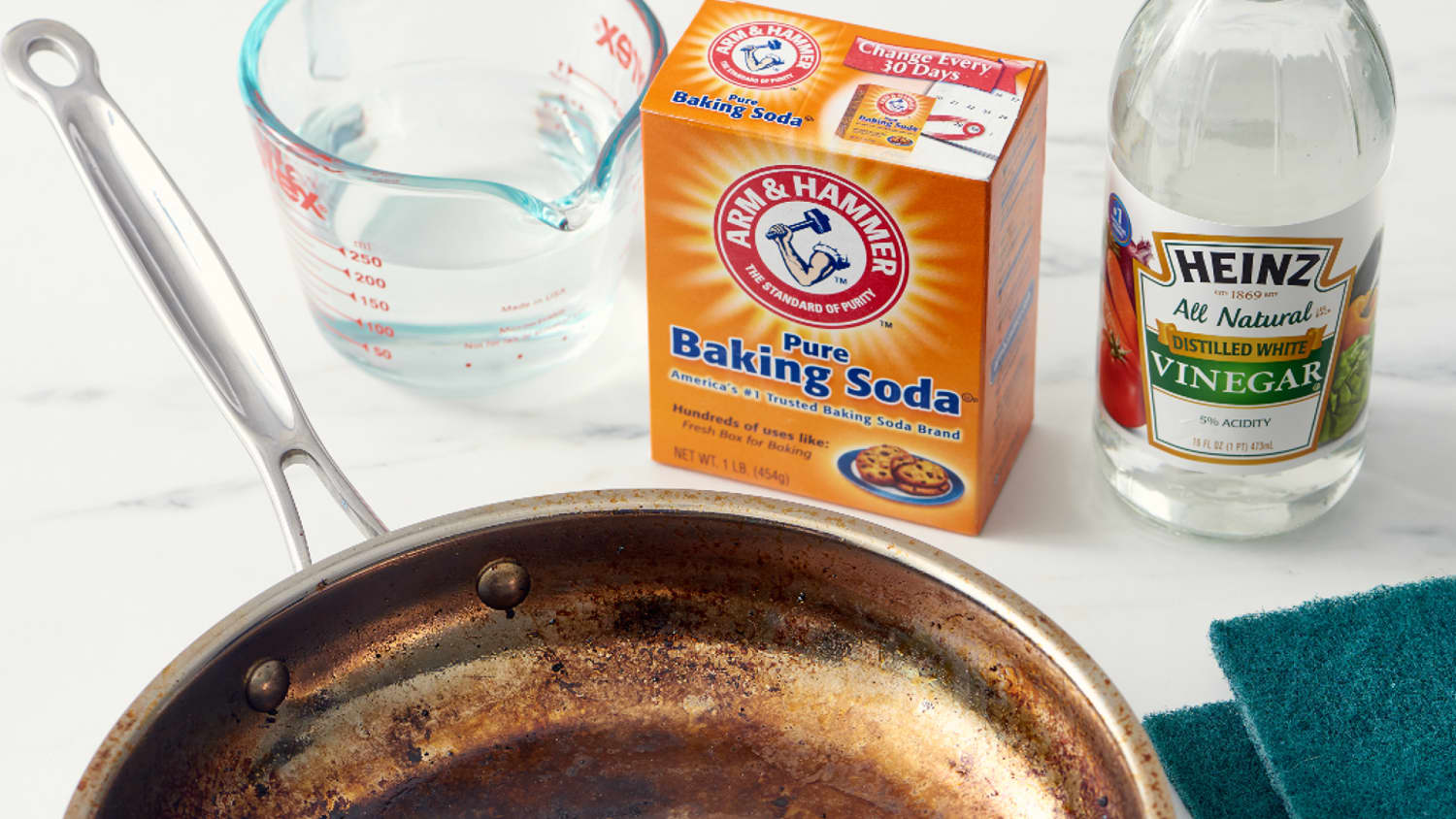 How To Clean A Burnt Pot Or Pan How Do You Clean Scorched