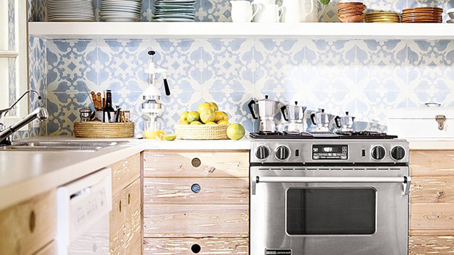 Kitchen Trends Natural Wood Cabinets Apartment Therapy