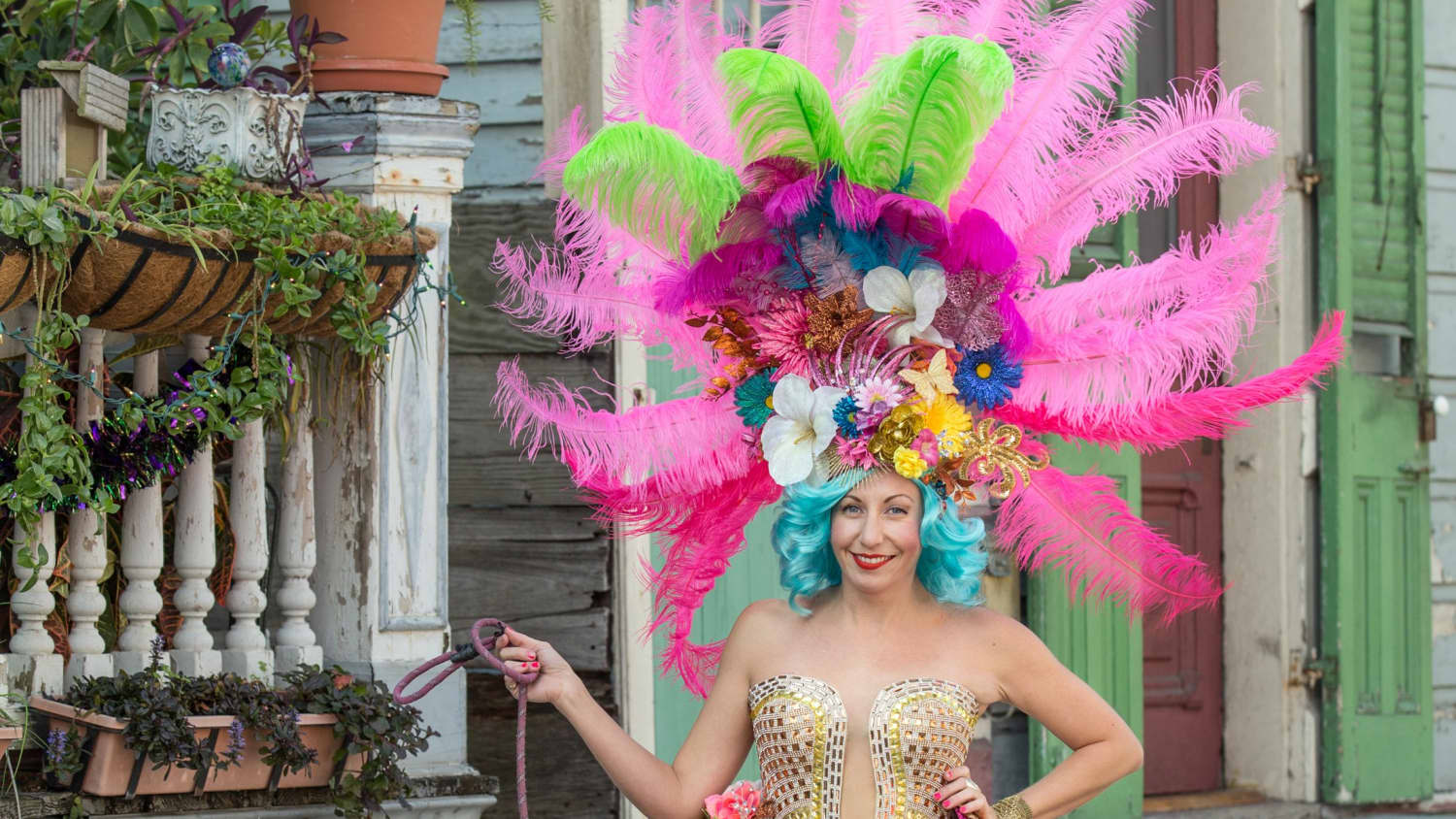 chinese dress ladies Stacia Circle Dress - Mardi Gras Feather