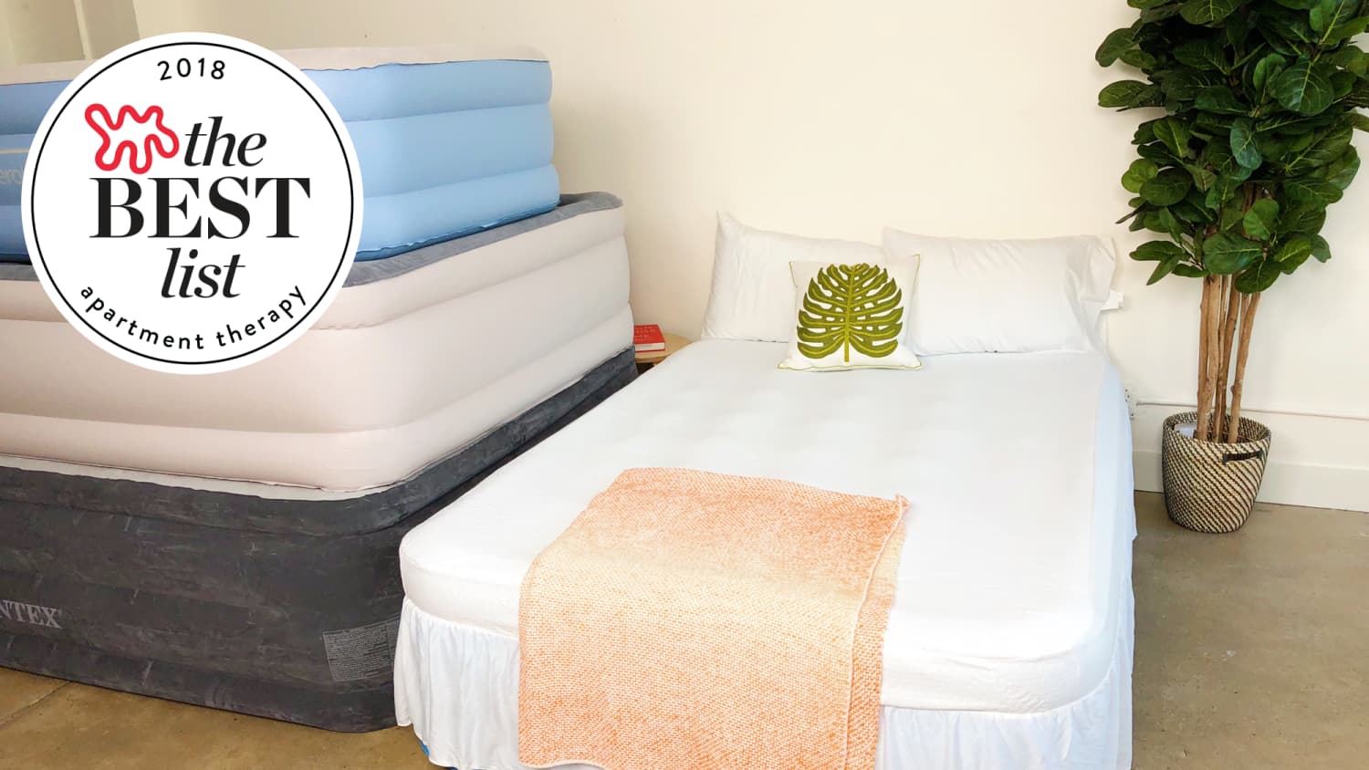 Best Air Mattress 2018 Guest Bed For Small Spaces Apartment Therapy