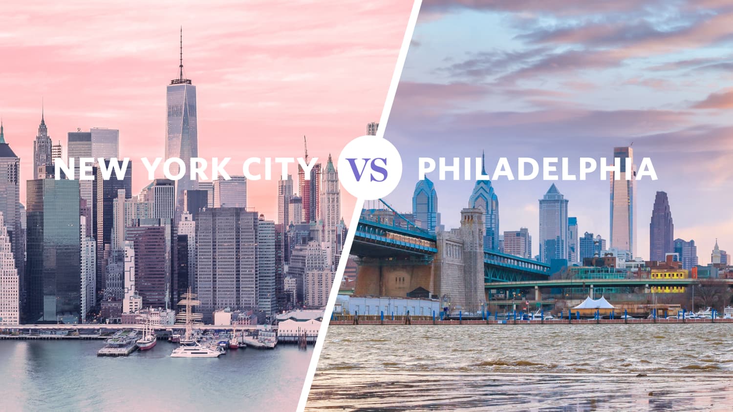Cost-of-Living Comparison: New York City vs. Philadelphia 