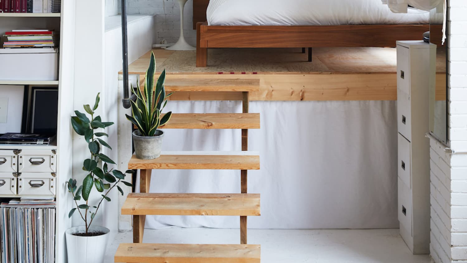 half loft bed