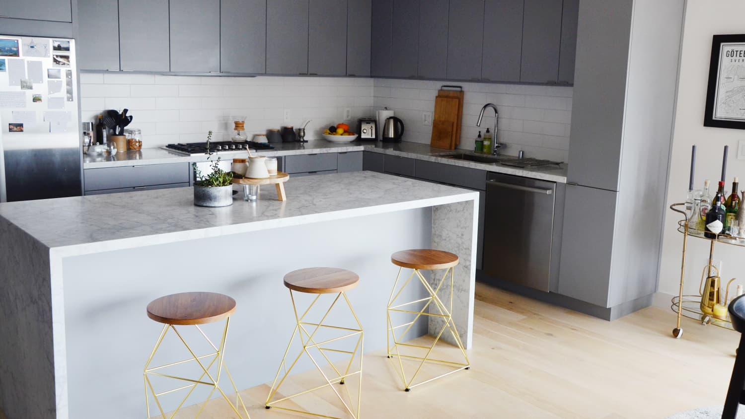 How Much Walking Space Is Required Around A Kitchen Island Kitchn