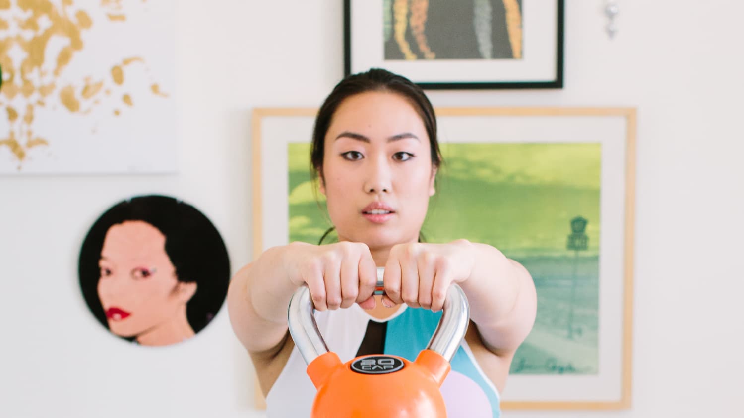 How To Do A Kettlebell Swing At Home Or Anywhere Apartment Therapy