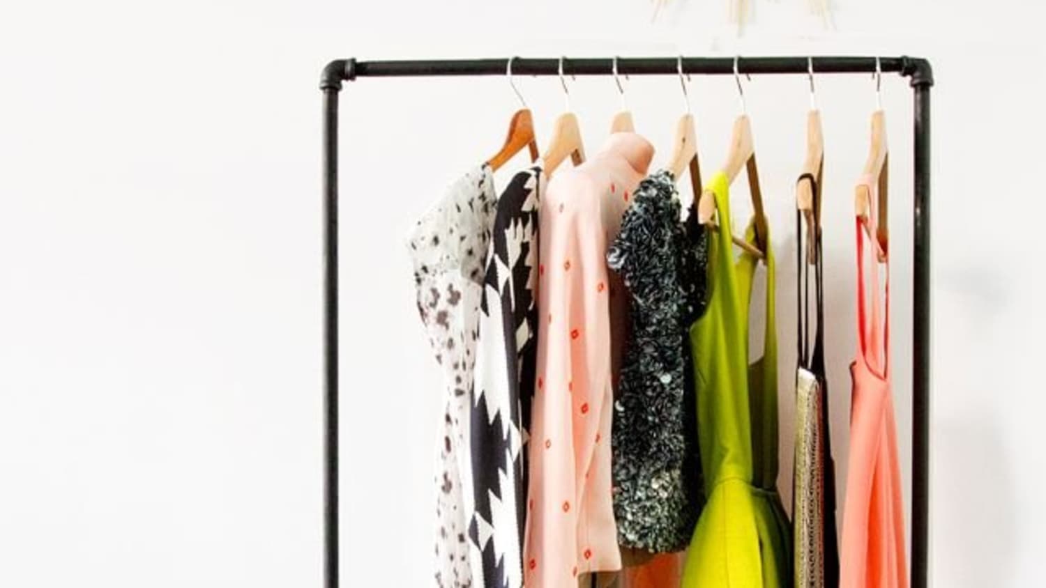 10 Stylish Diy Clothing Racks Apartment Therapy