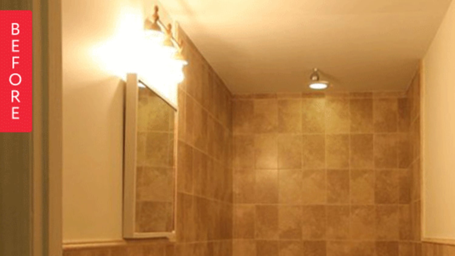 Before \u0026 After: A Classic Update for a Very Brown Bathroom | Apartment  Therapy, image size:1500x844