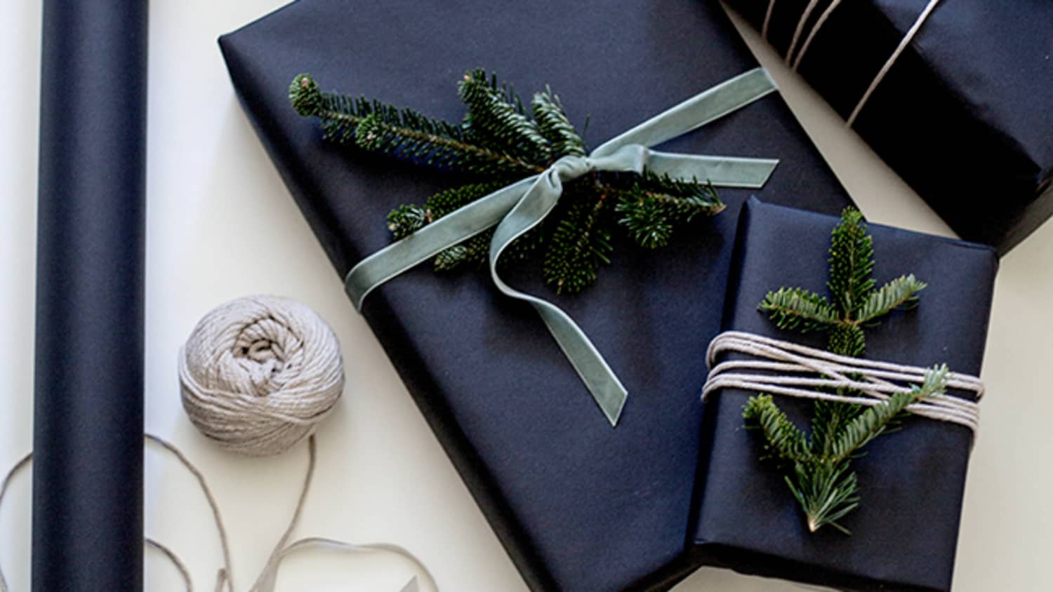 Black Gift Wrapping Ideas Apartment Therapy Clever diy gift wrapping ideas for the holidays. black gift wrapping ideas apartment