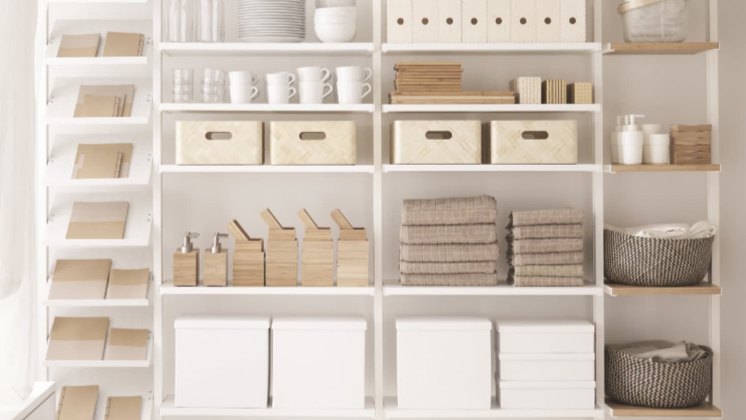 IKEA ELVARLI 突っ張りタイプの収納家具 シェルフ IKEA ELVARLI 