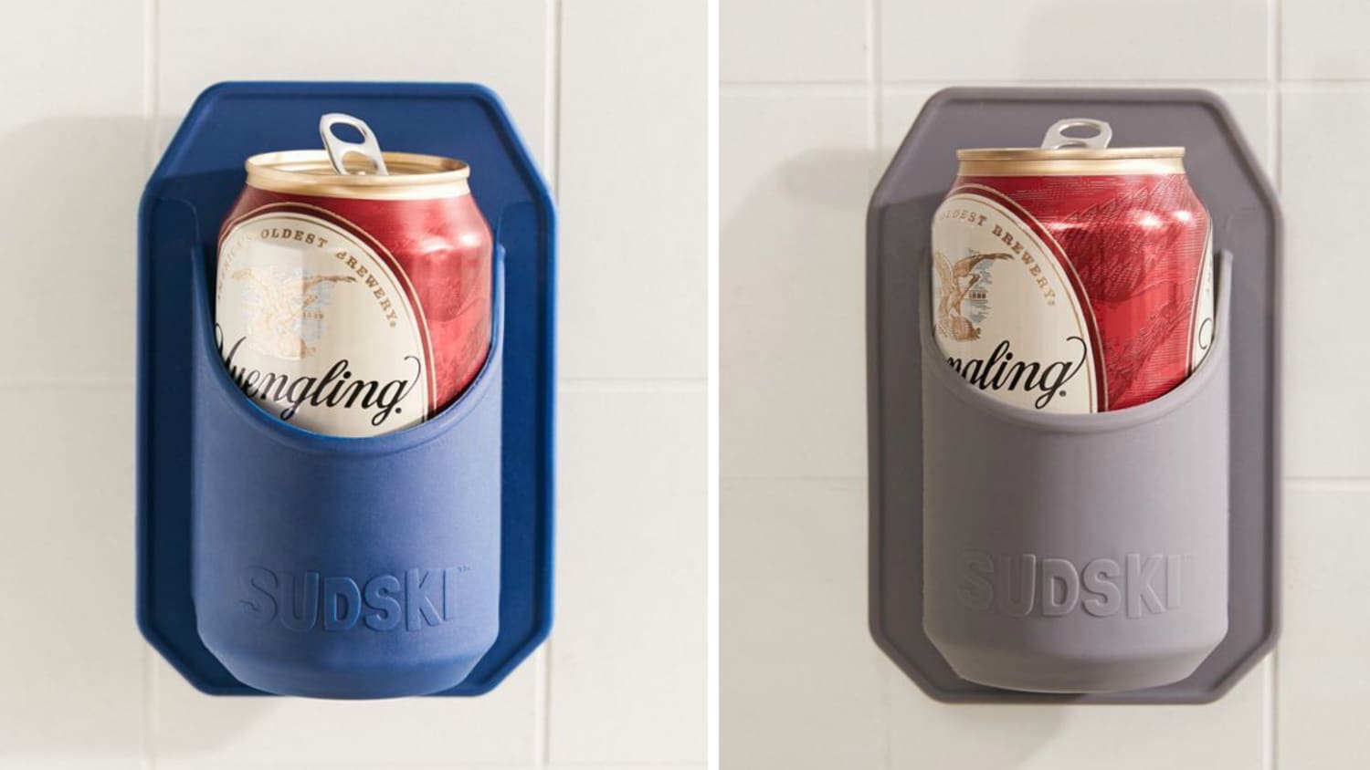 Sudski: A simple beer holder for your shower.