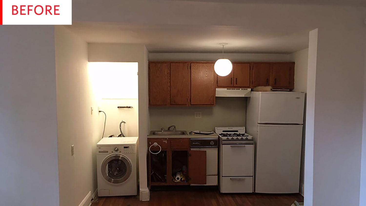 Small New York Kitchen Remodel - Before and After | Apartment ...