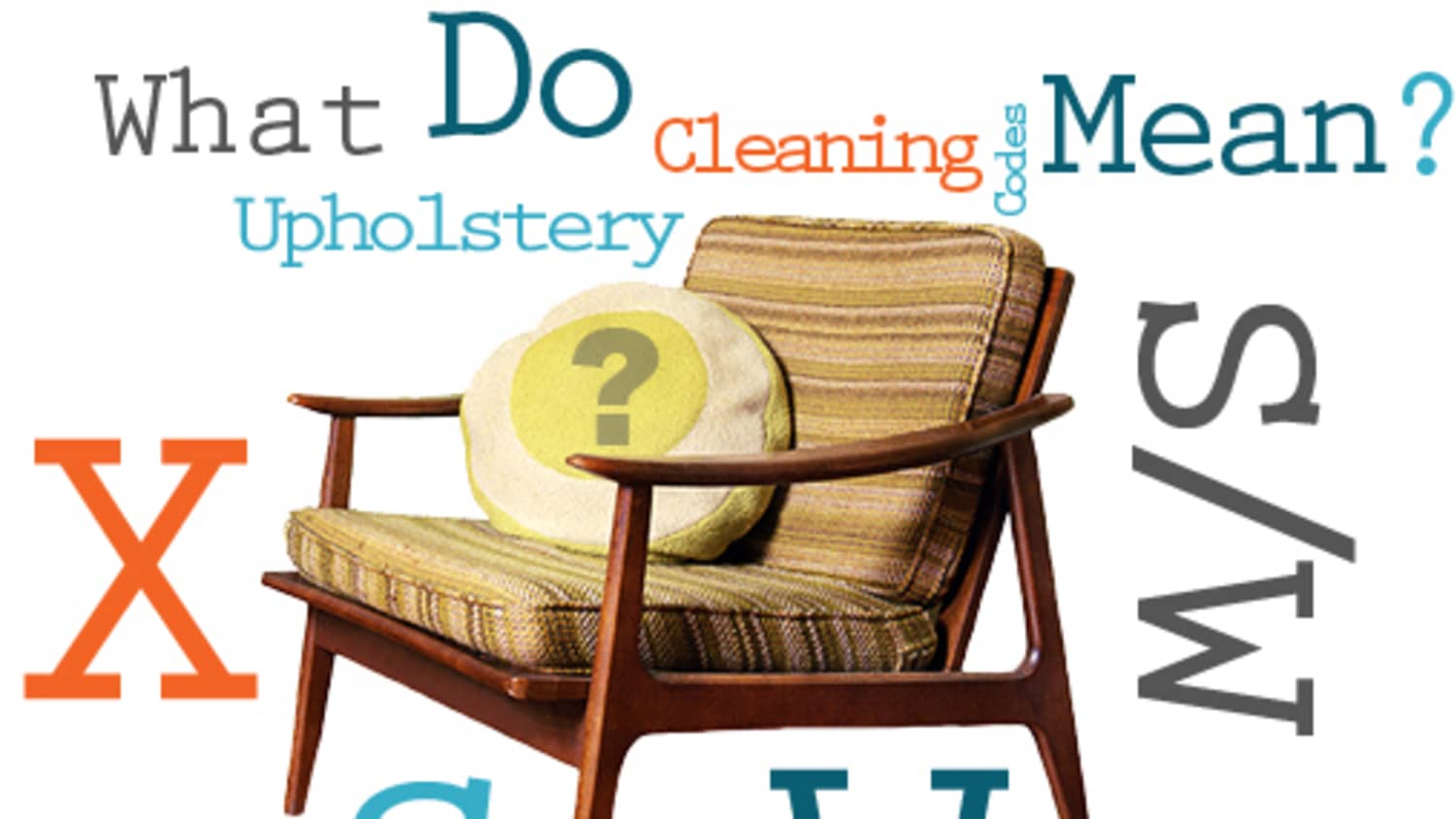 How To Read Upholstery Cleaning Codes Apartment Therapy