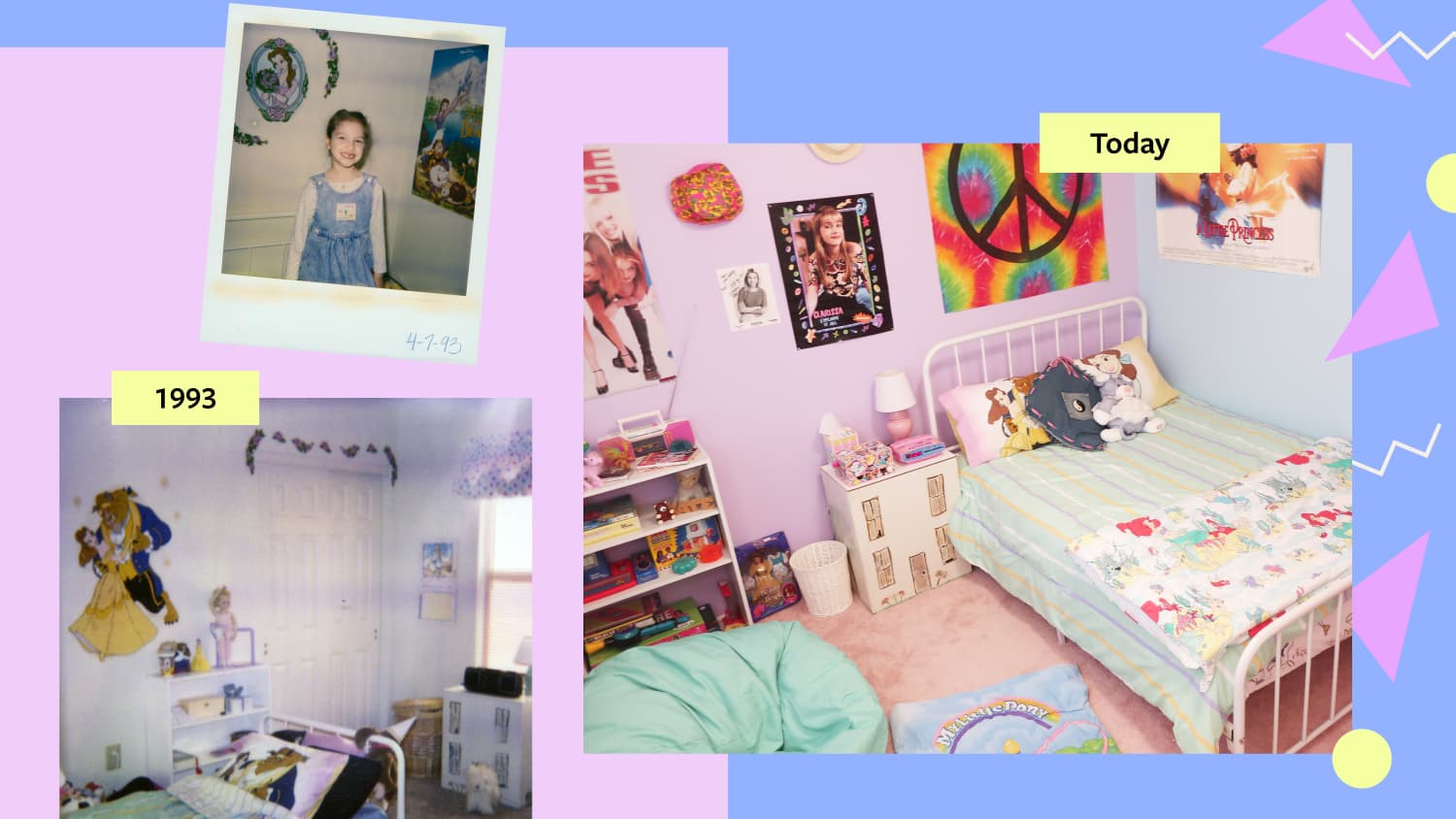 See How a DIYer Gave Her Bedroom a Nostalgic '90s Makeover | Apartment  Therapy, image size:1500x844