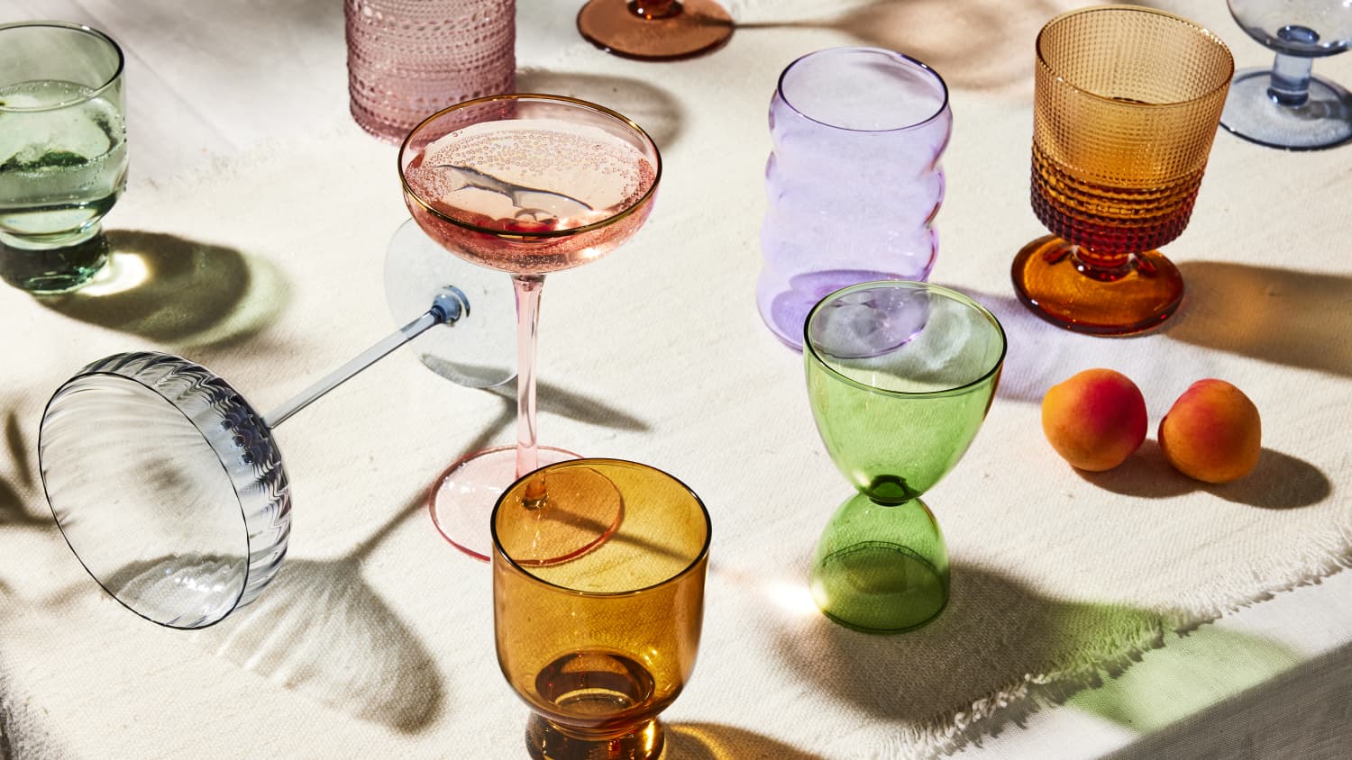 Aesthetic Glassware: 14 Trendy Options for Every Type of Beverage