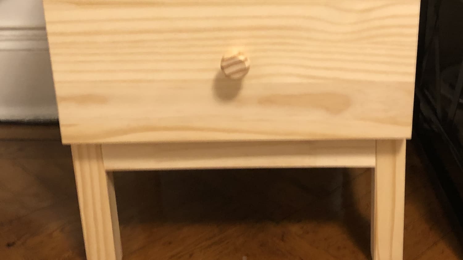 Before And After Ikea Tarva Nightstand Hack Apartment Therapy