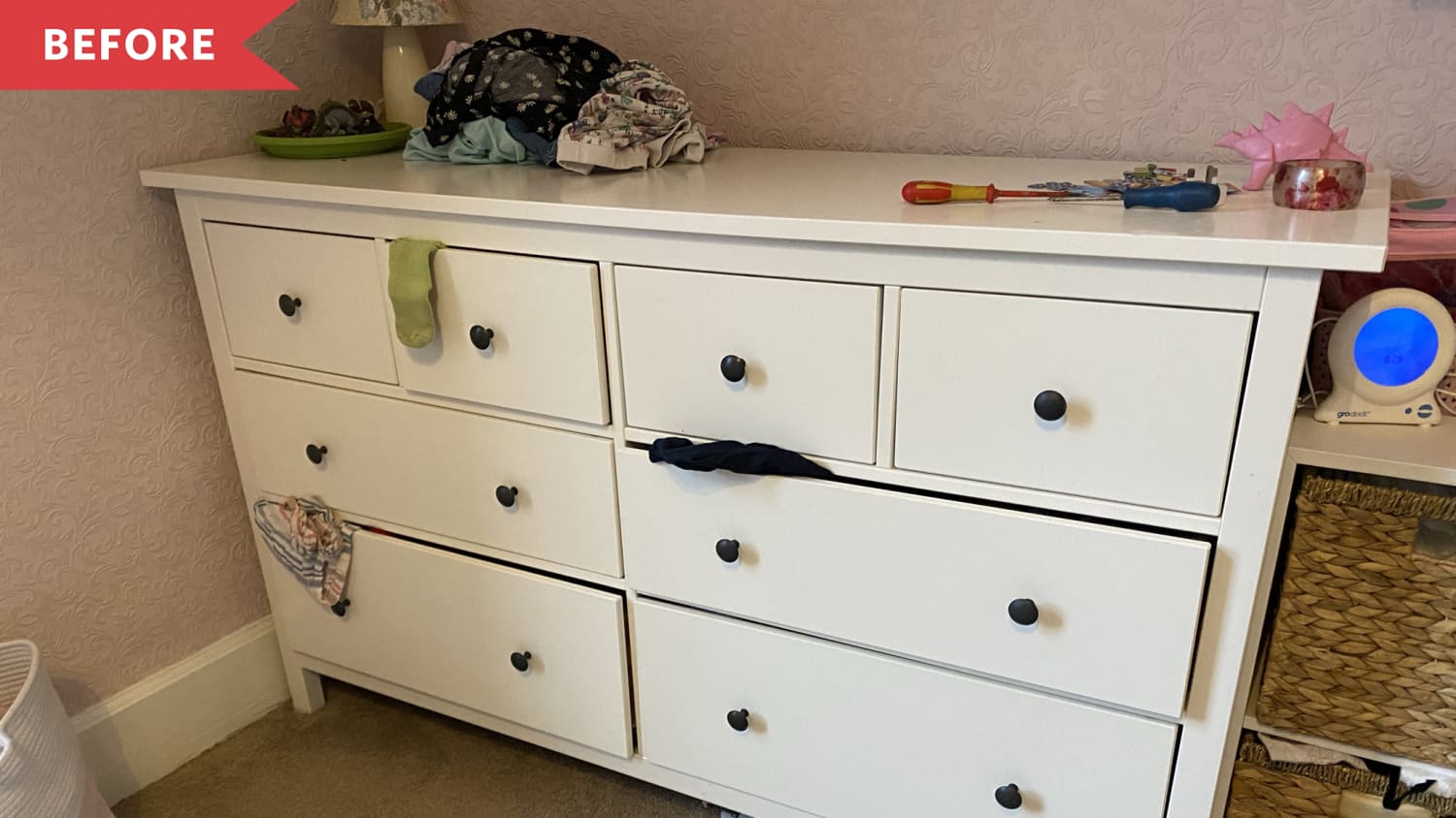 Bijdragen knop Auto IKEA HEMNES Painted Redo - Before and After Photos | Apartment Therapy