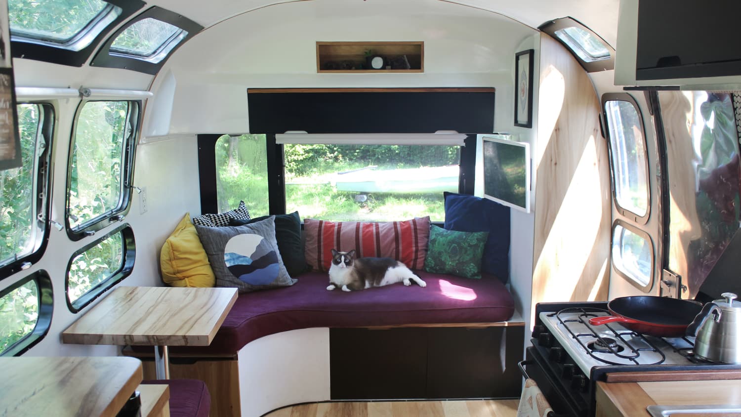 Gut Renovation Airstream RV Photos | Apartment Therapy