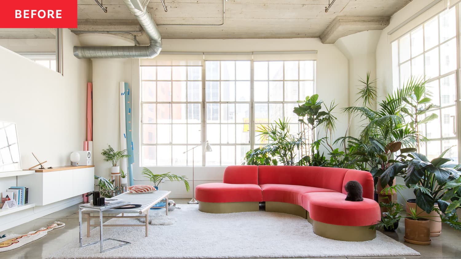 Painted Concrete Floors Before and After | Apartment Therapy, image size:1500x844